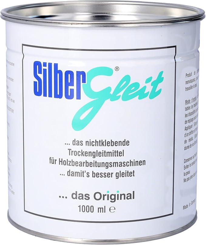 Silbergleit Wood Lubricant for planing Machines, 1000 ml in can