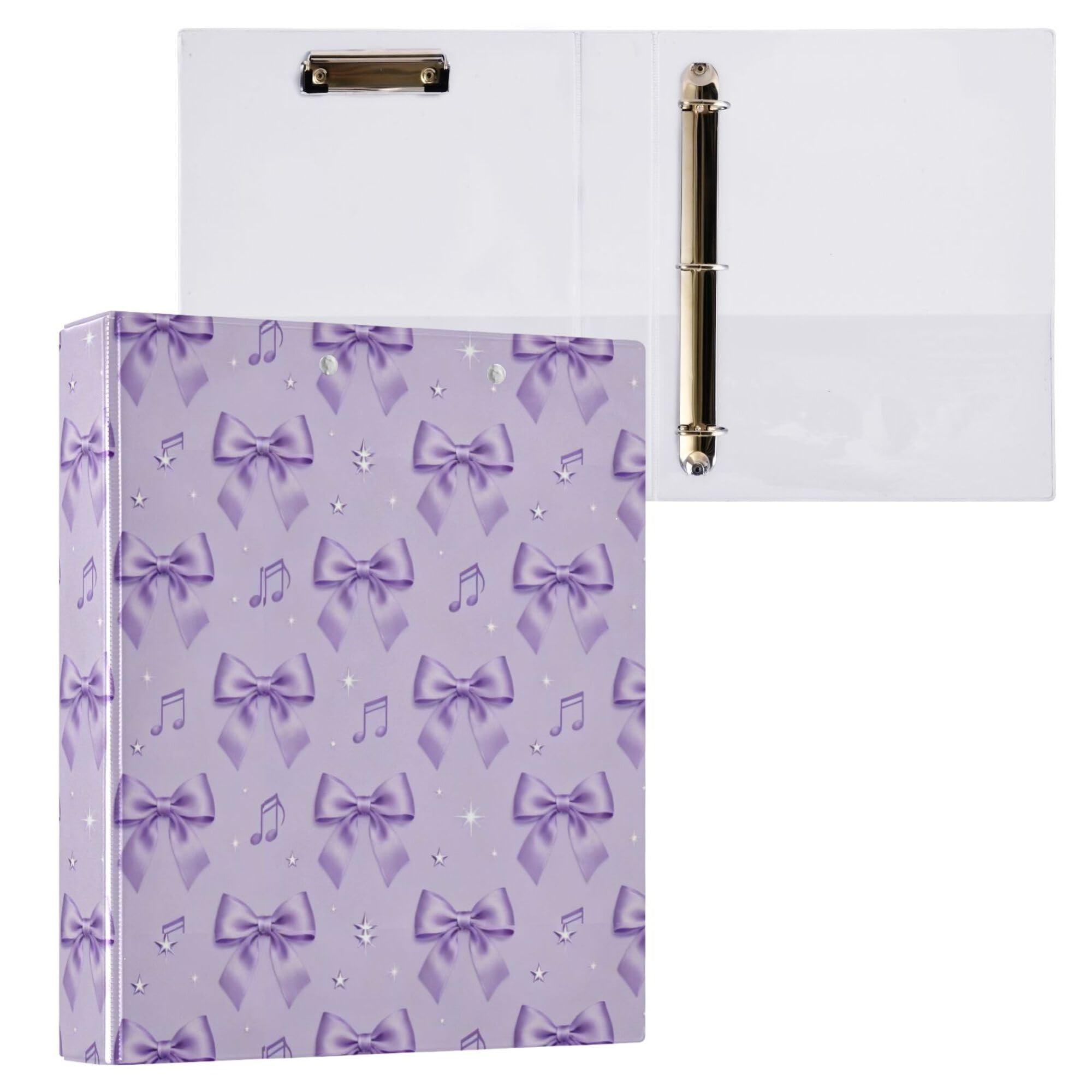Raccoglitore a 3 anelli da 3,8 cm con tasche, confezione da 1/2 raccoglitori universitari per studenti, 200 fogli
