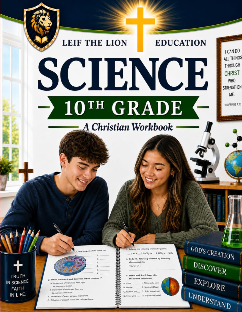 10th Grade Science: A Christian Homeschool Workbook