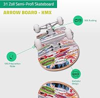 Arrow Board KMX Skateboard 22-31 inch Kezdőknek és Gyerekeknek Cruising Trükkök 4