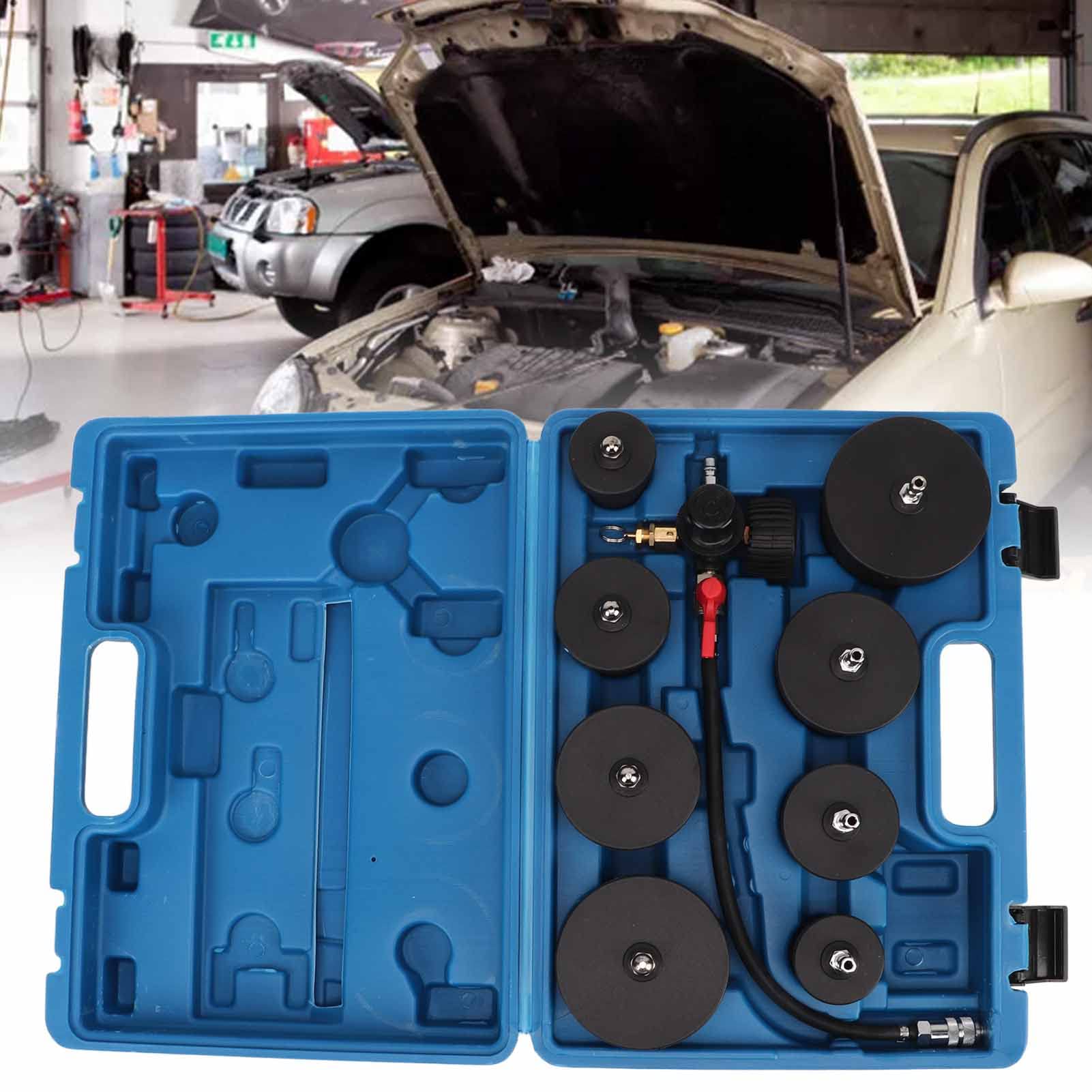 Tester Per Perdite Turbo - Kit 9 Pezzi Con Manometro E Adattatori Per Auto E Motori - Foto 6