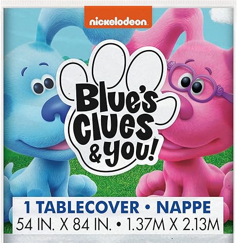 Miniatura 3 de Blue's Clues & You - Mantel de plástico para fiesta de cumpleaños, 1 unidad