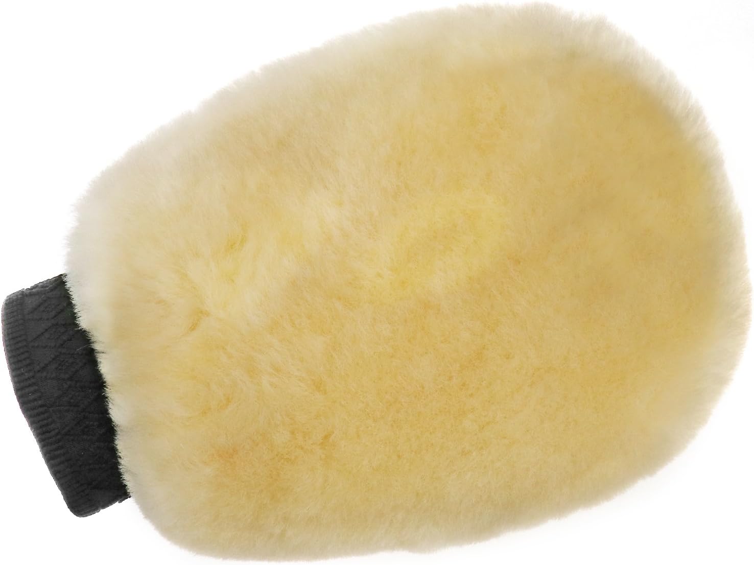 Lambswool Wash Mitt Single Side Lambs Wool Washing Mitt Gloves Car