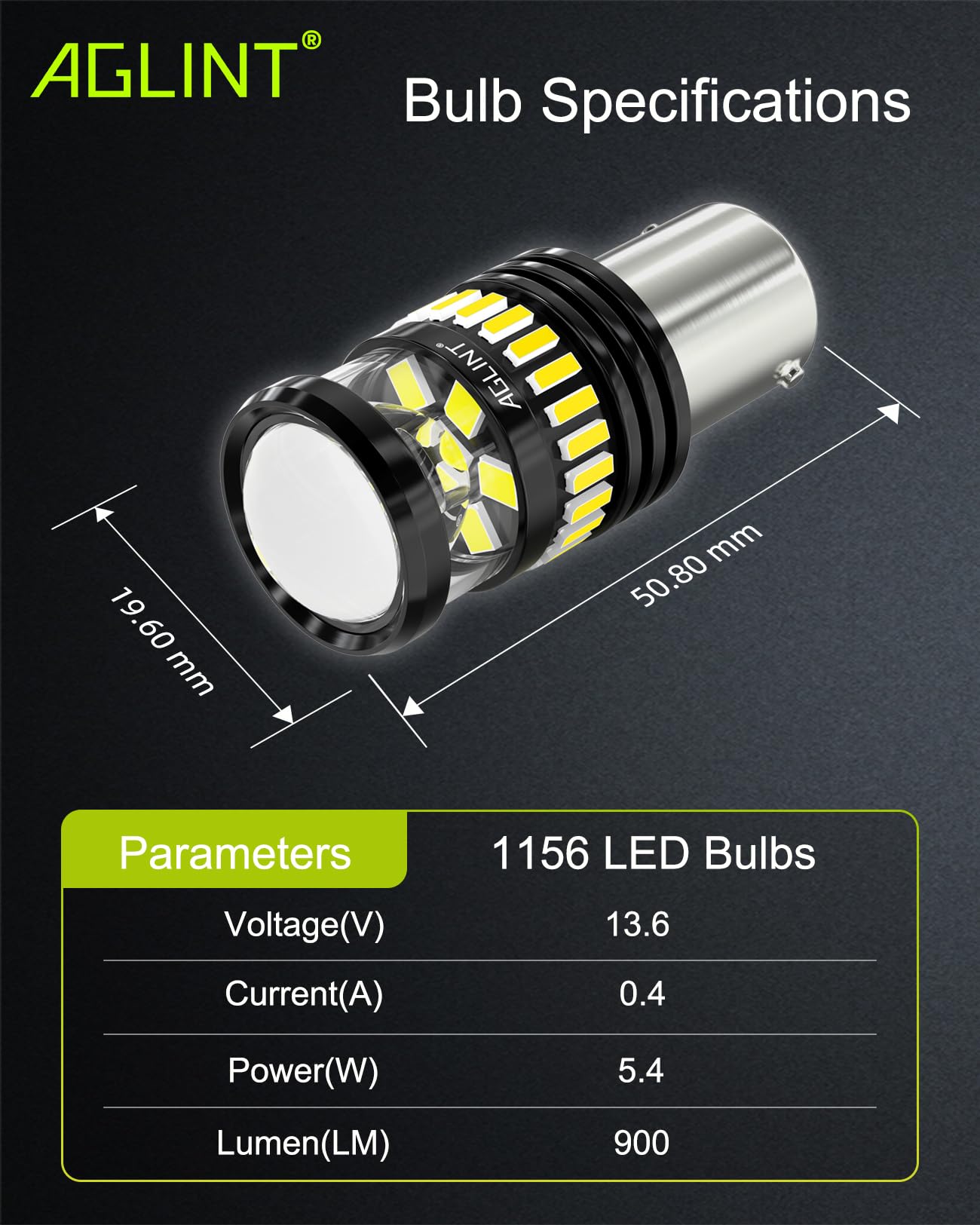 P21W LED Lampadina 31SMD BA15S 12V 24V 6500K Bianco 2 Pezzi per Auto Camper Luci DRL