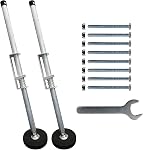 Ladder Leveler Pair,Ladder Accessories Tools Working on Stairs, Adjustable Ladder Leveler for Stable Platform and Ground Level for All Surfaces-Standard Version (20")