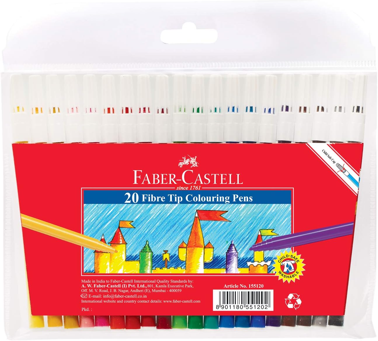 Felt Pen 20 Color