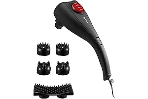 Brookstone Dual Head Percussion Massager: The Epitome of Relaxation