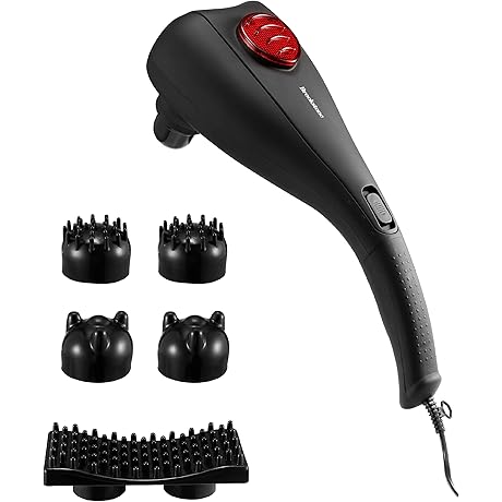 Brookstone Dual Head Percussion Massager: The Epitome of Relaxation