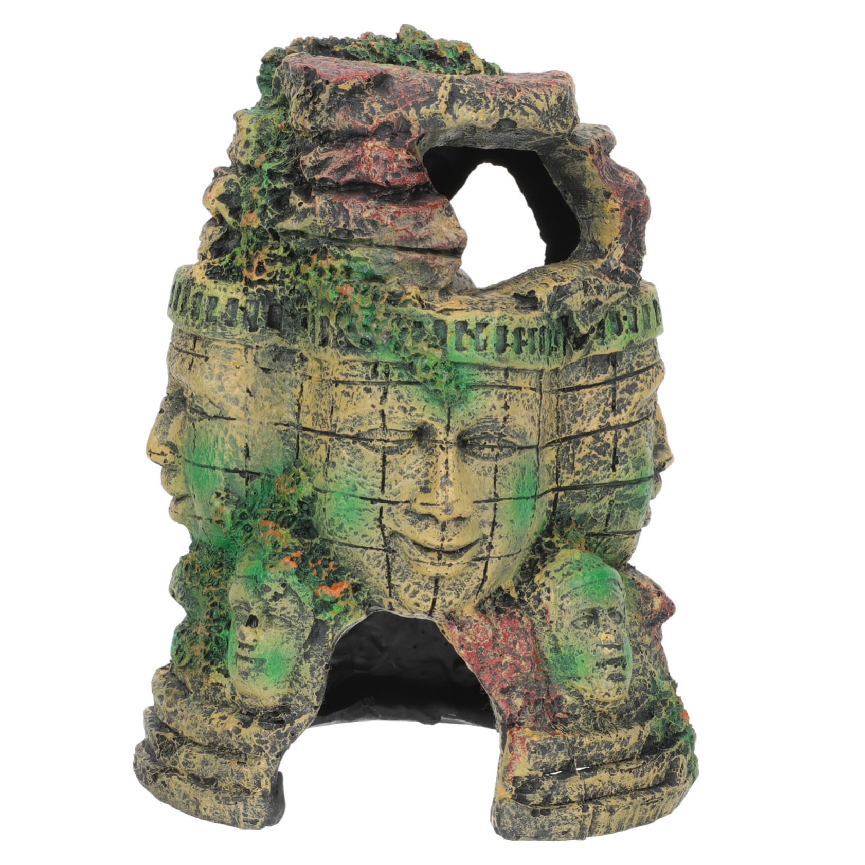 Toddmomy Terrarium Vivid Reptile Cave Cachette Décorative pour Reptiles Accessoire Naturel pour Habitat De Lézards Et Serpents Décoration Réaliste pour Terrarium