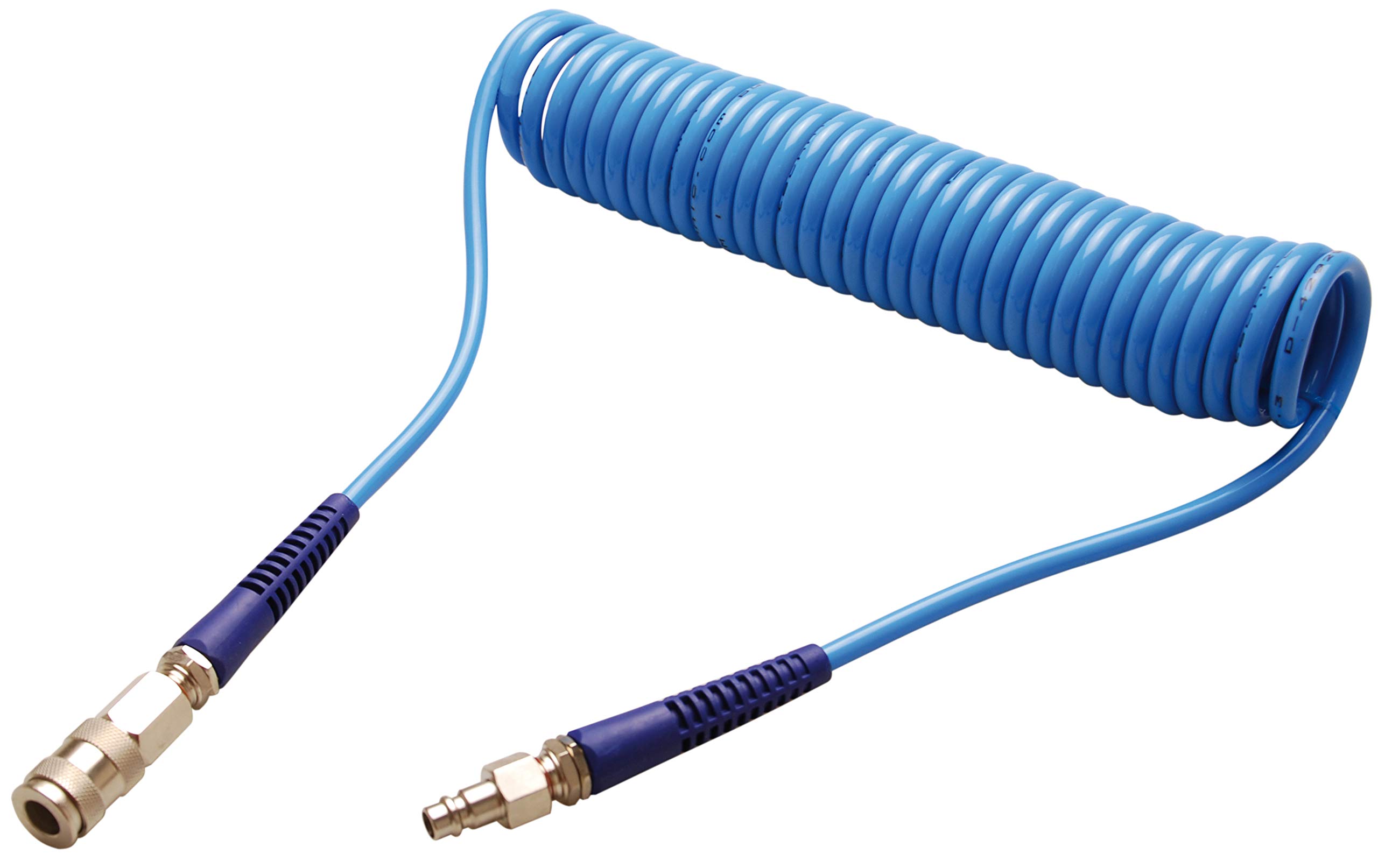 BGS 66540 | Tuyau spiralé à air comprimé | 6 m & 3208 | Soufflette à air comprimé | 110 mm