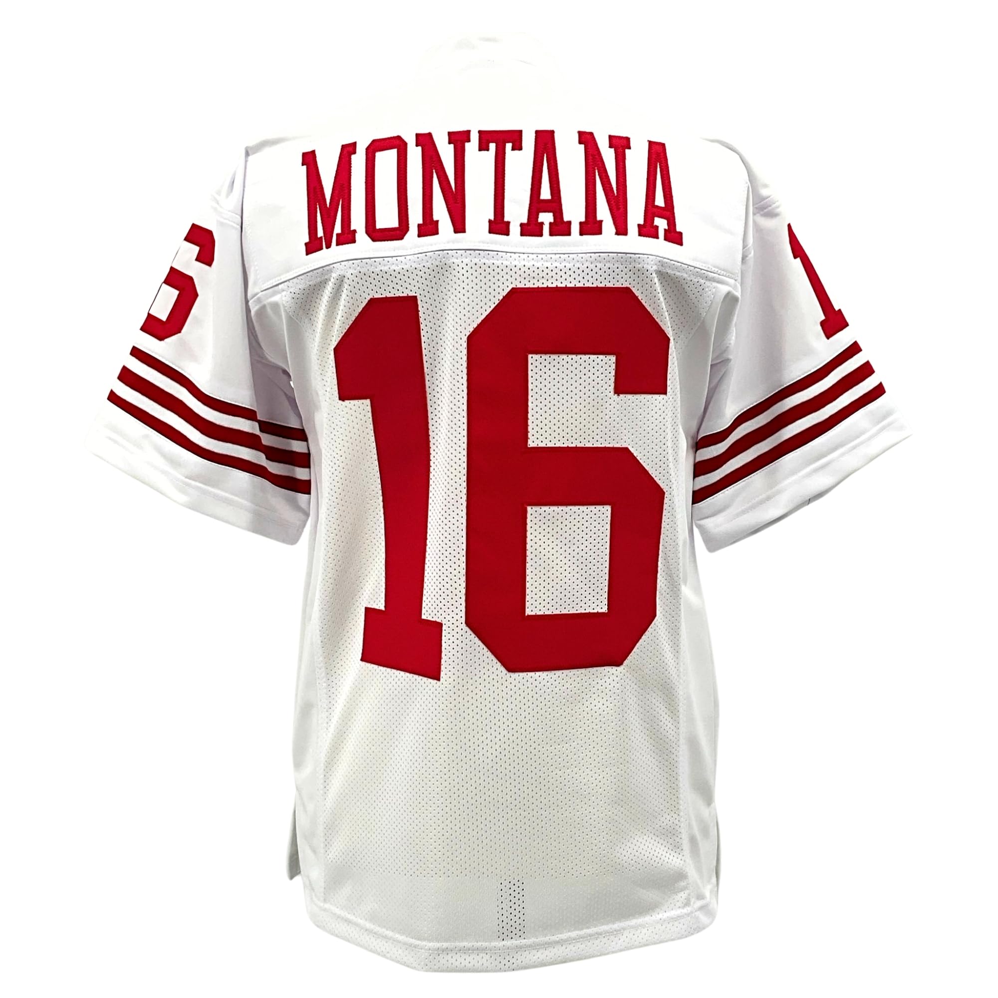 Joe Montana Jersey White San Francisco | Unisex Adult Sizes S-5XL Unsigned Custom Sewn Stitched