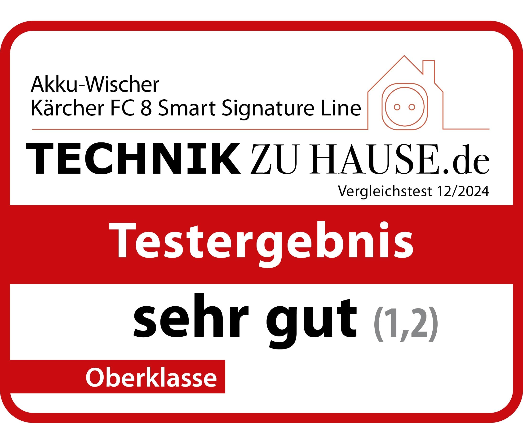 KÄRCHER Hartbodenreiniger FC 8 Smart Signature Line, kabelloser Bodenreiniger mit 4 rotierenden Mikrofaserwalzen, mit App, Akkulaufzeit: ca. 60 min, Flächenleistung pro Akkuladung: ca. 230 m²