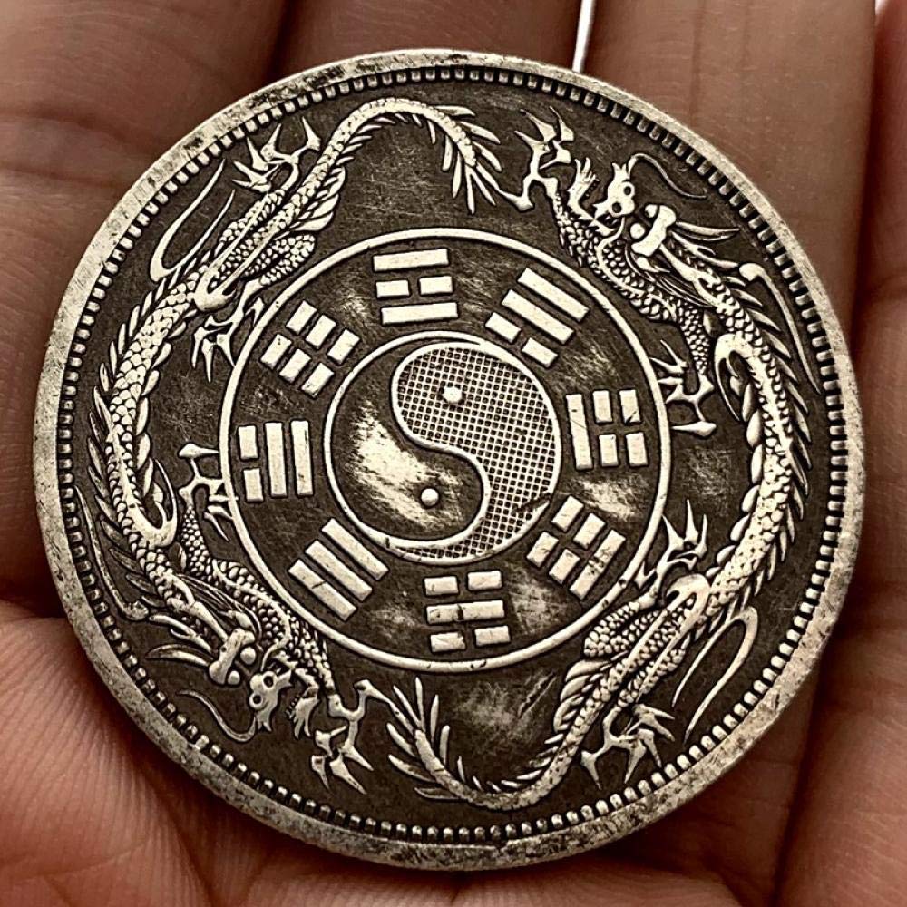 Amazon.com: Ada Cryptocurrency Copy Coin SsangYong Yin Yang Tai Chi Gossip  Favorite Coin Commemorative Coin Antique Silver Plated Lucky Coin  Collectible Coin : Collectibles & Fine Art
