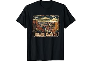 Grand Canyon Vintage Men Women Kids Retro T-Shirt