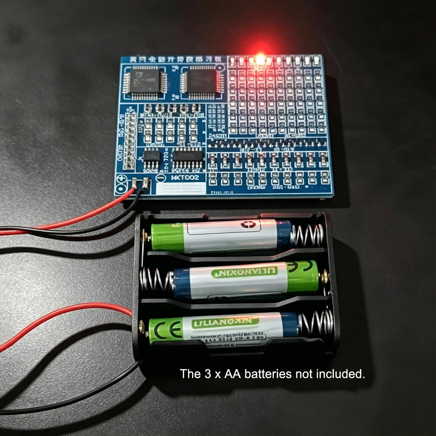 ISolderStore Kit elettronico fai da te SMD Kit di pratica di saldatura Kit fai da te Progetto di saldatura per adolescenti bambini adulti regalo di Natale del Ringraziamento