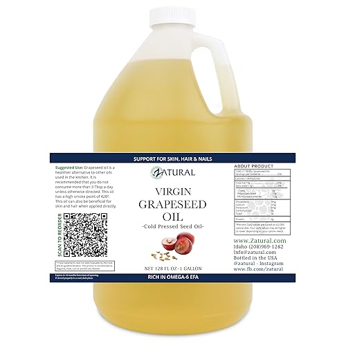 Miniatura 4 de 100 aceite puro de semilla de uva prensado en frío virgen sin diluir