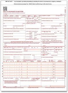 ComplyRight CMS-1500 Health Insurance Claim Form, One-Part (No Copies), 8.5 x 11, 100 Forms Total