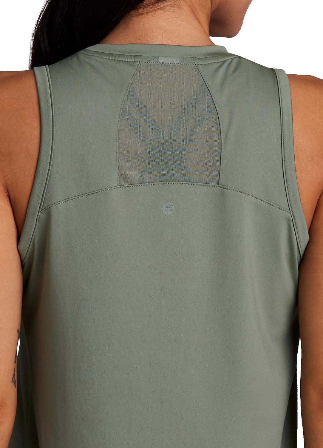 RBX Active Women's Workout Top with Breathable Mesh Panels, Quick Drying Gym Running Tank Top with Plus Sizes