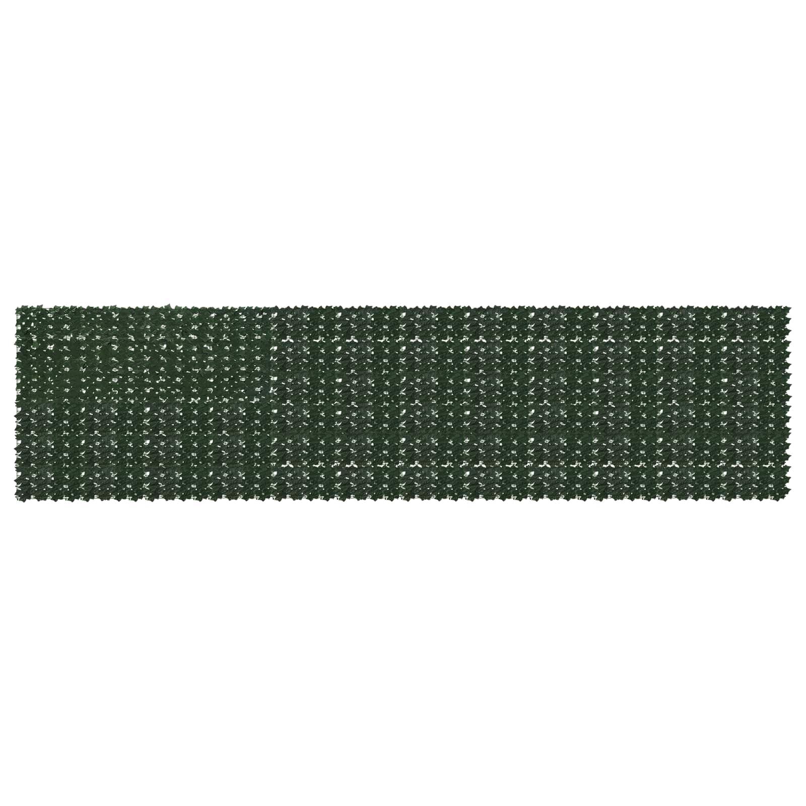 vidaXL Balkonsichtschutz mit Blättern Dunkelgrün 600 x 150 cm