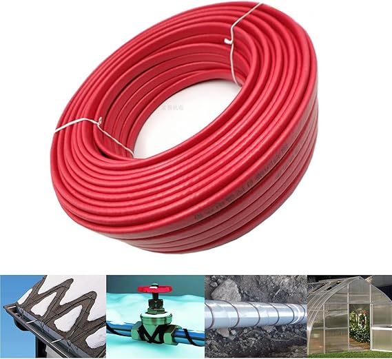 Cavo Riscaldante Antigelo VOSS 1m Con Termostato - Per Tubi Fino A 40mm - Foto 10