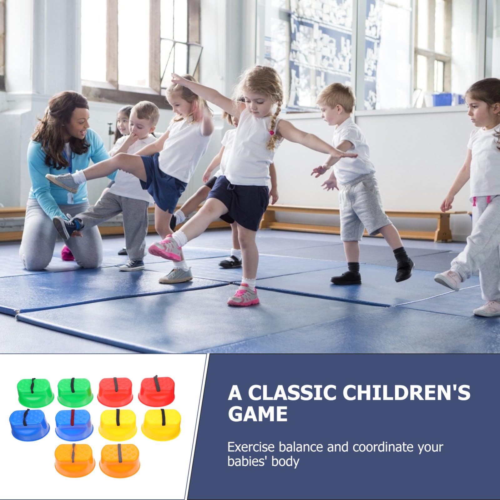 Toyvian 5pares Juguetes Zancos para Zancos De Juguete para Padres Hijos Accesorio Deportivo para Actividades Al Aire para Parques y Jardines Infantiles