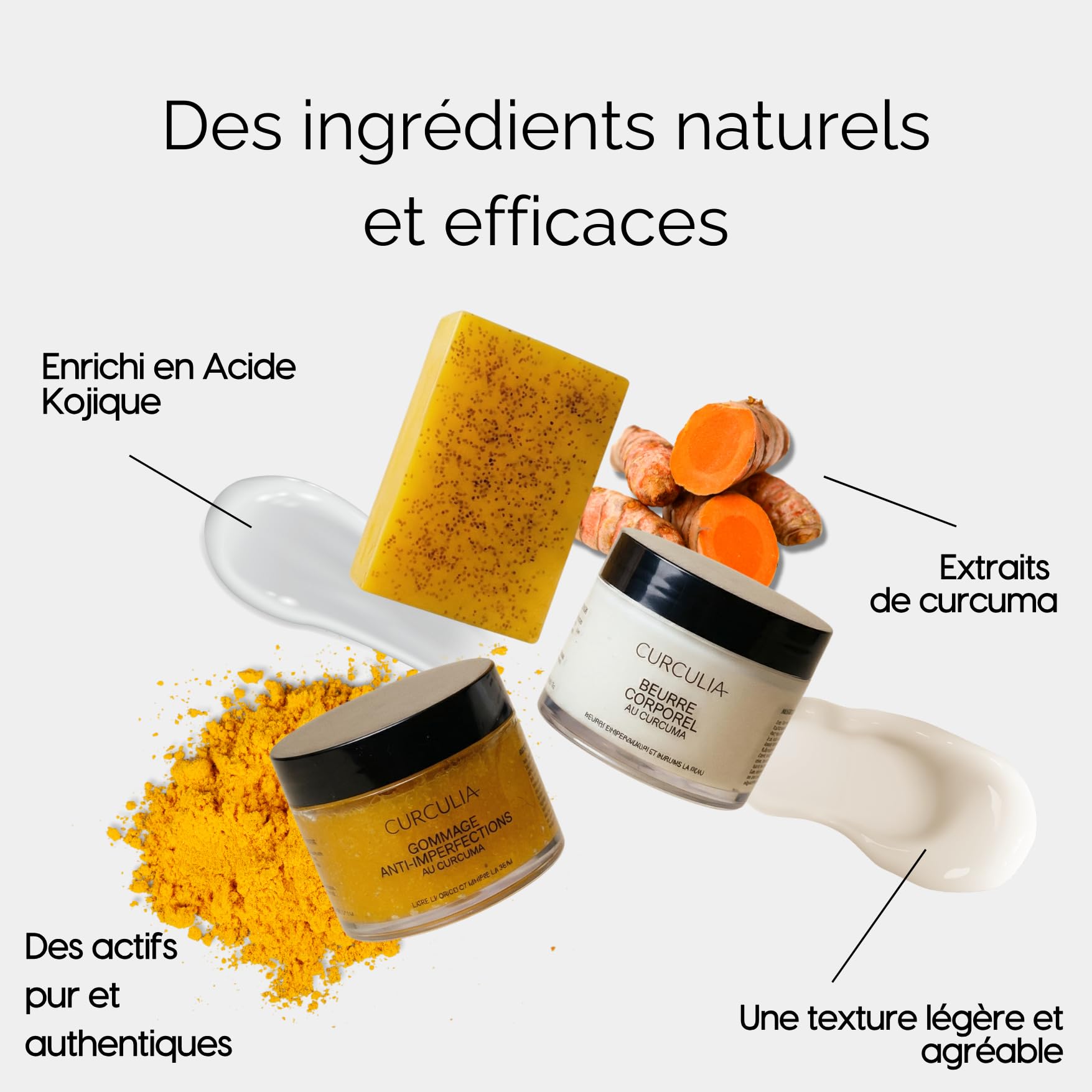 Gommage anti-imperfection au Curcuma - 120g