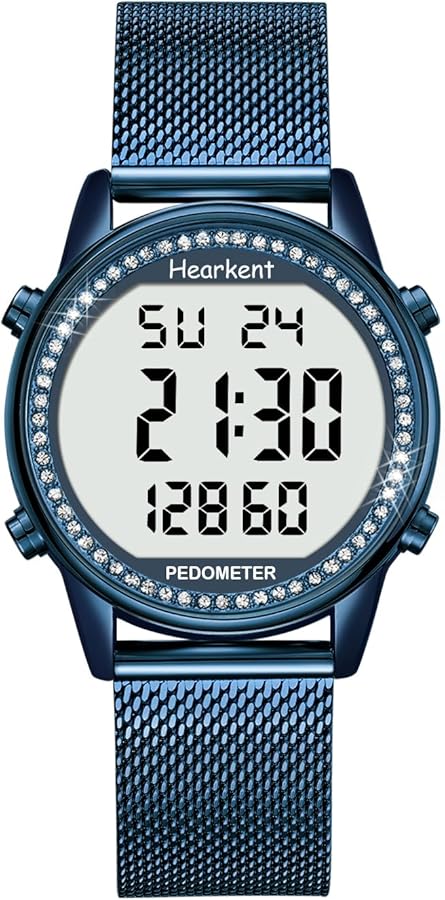 Amazon.co.jp: Hearkent レディース歩数計ウォッチ、防水