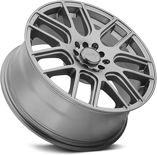Miniatura 2 de Vision 426 - Rueda Cross Gunmetal con acabado pintado (17 x 7.5 pulgadas /0.197 x 4.409 in, 1.496 in de desplazamiento)