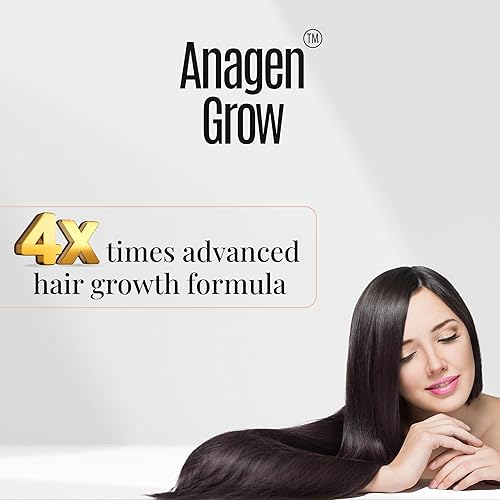 Anagen Suero de crecimiento de hierbas para el cabello de 3.4 fl oz paquete de 2