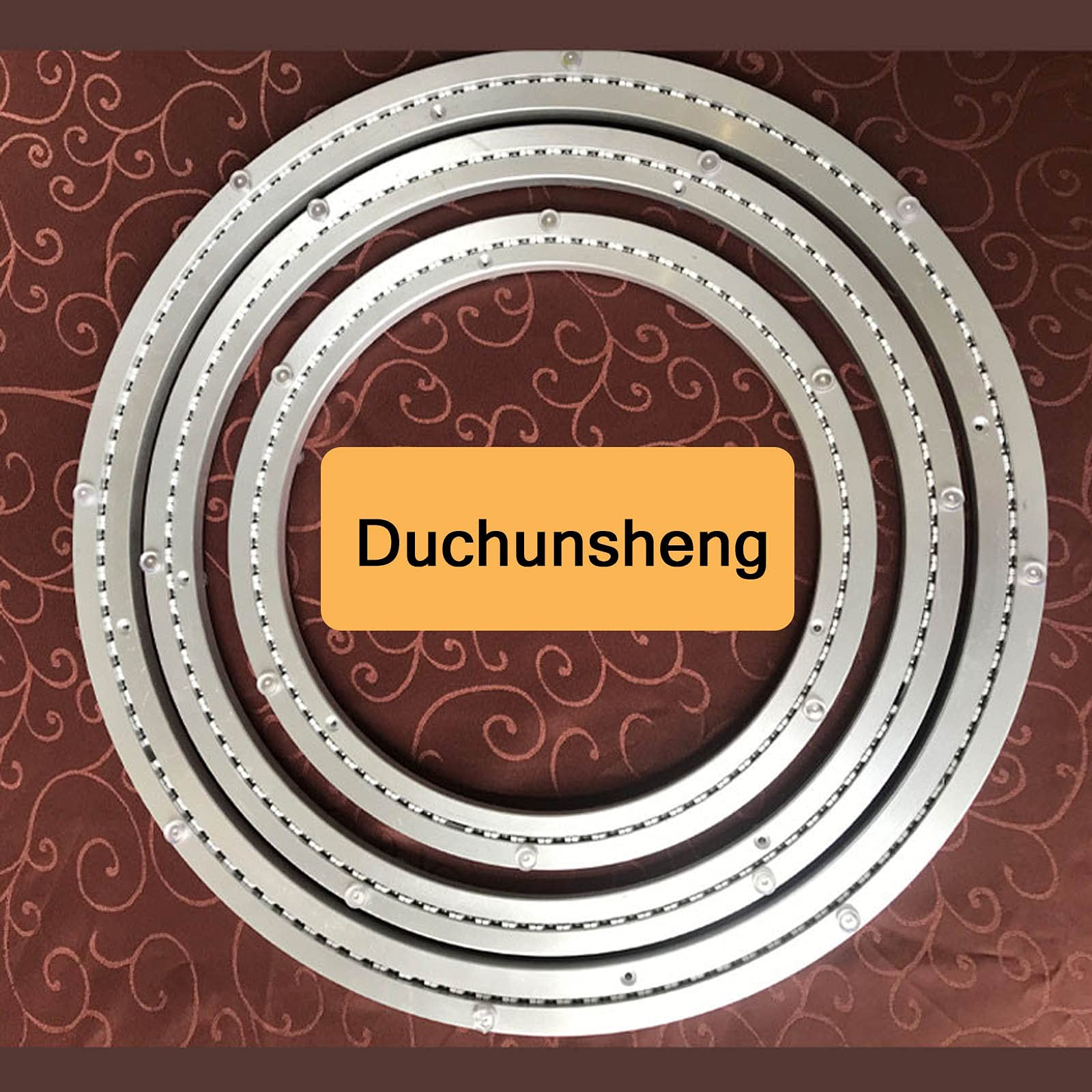 Cojinetes De La Placa Giratoria De Aleación De Aluminio, Silencioso