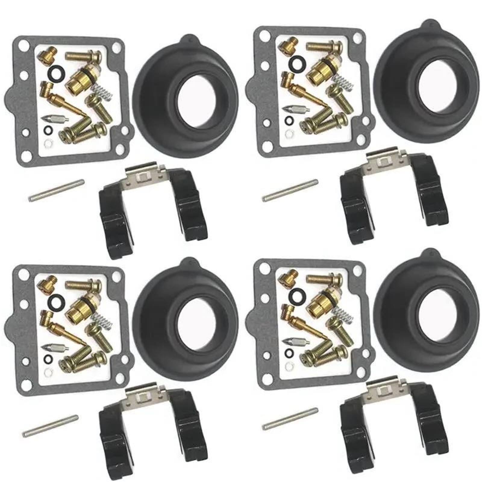 Kit guarnizioni Membrana Kit di Riparazione del Carburatore per Motocicletta Membrana Galleggiante per S&uzuki GS550 1980 1981 1982 GS550M GS550T GS550E/L GS 550