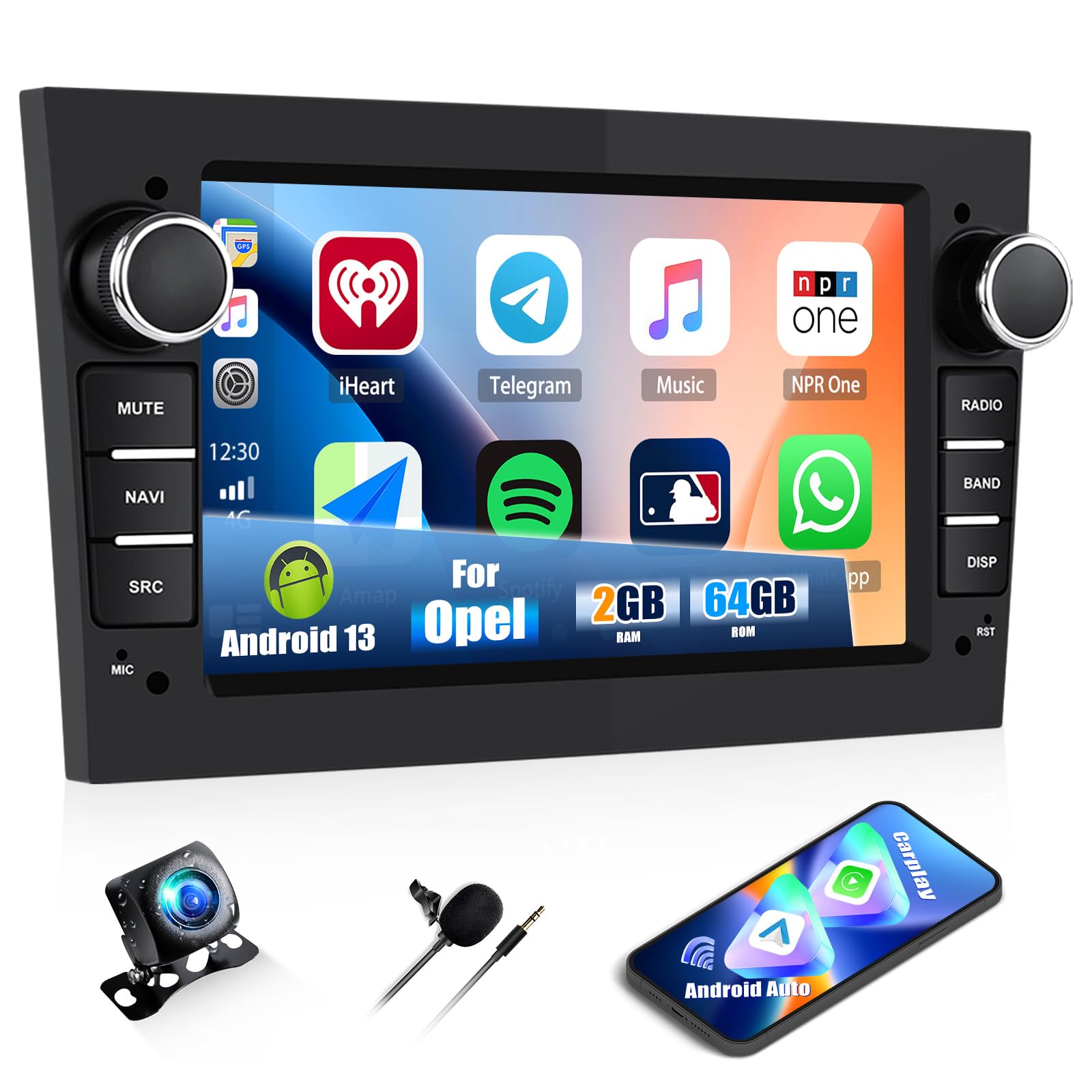 Autoradio Android Opel résout vos problèmes de navigation grâce au GPS HD - 7