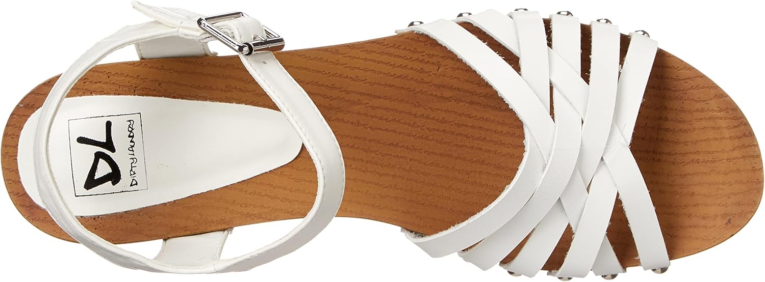 Women's HELSINKI Sandal, White, 5.5 - Image 5
