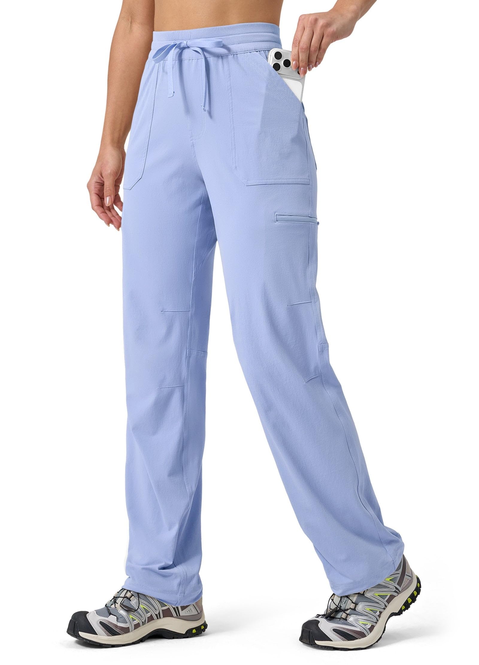 Willit Women's Hiking Pants Quick Dry Lightweight Travel Outdoor Cargo