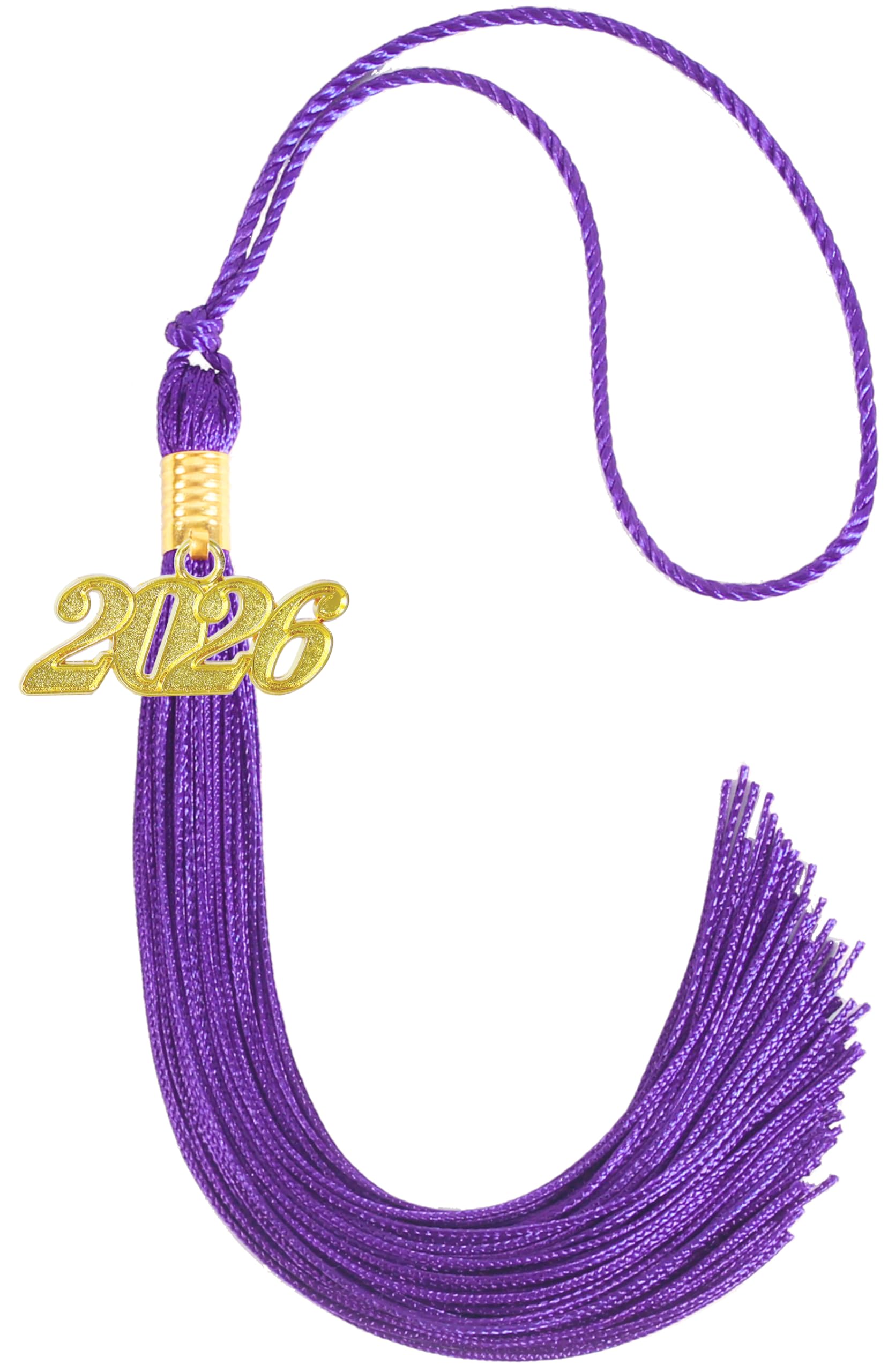 2026 Tassel Graduation,Purple Tassel 2026 for Grad Cap and Graduation Ceremony Accessory Decoration
