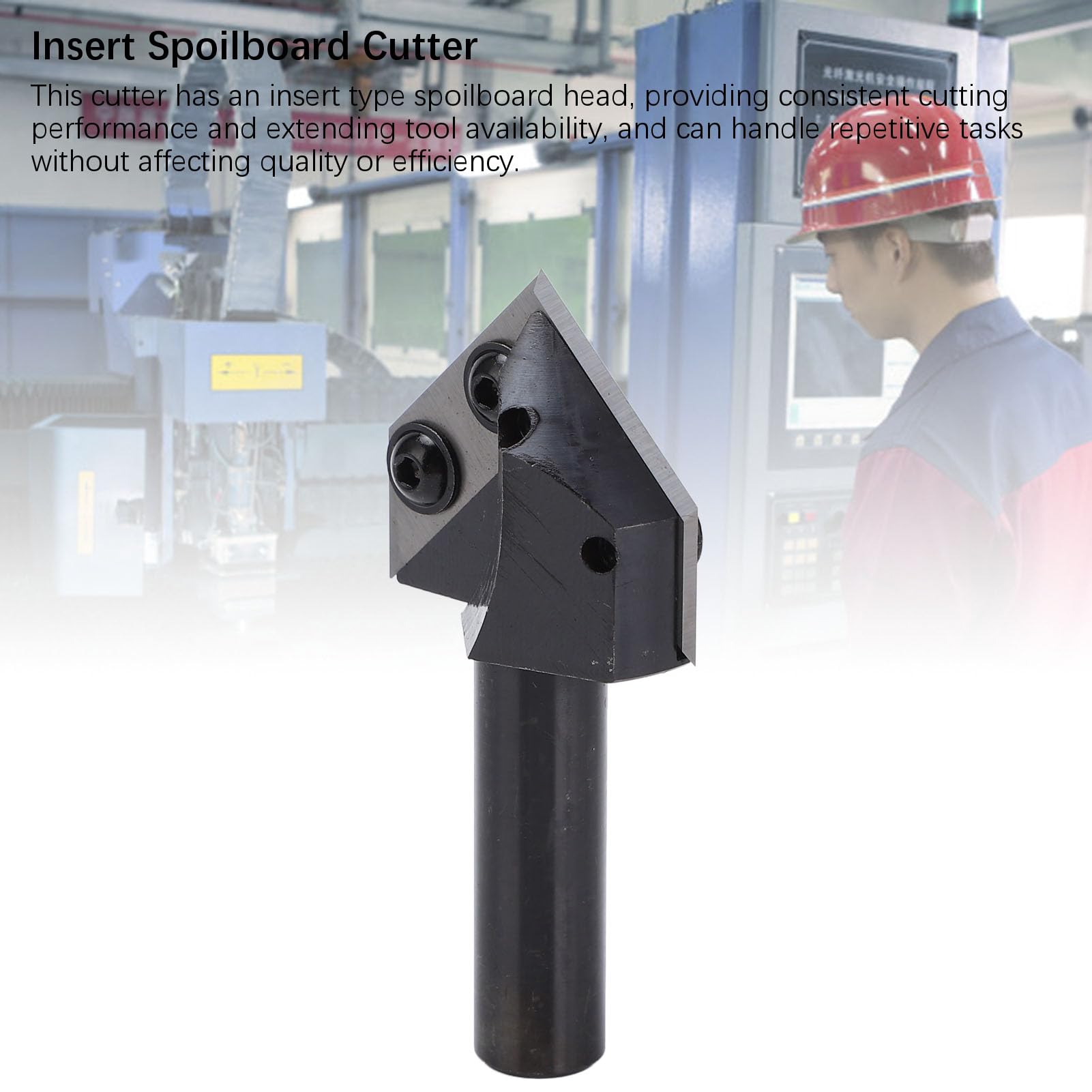 Fresa a intaglio a V con inserto in carburo di tungsteno a 90 e 120 gradi, fresa per router a gambo da 1/2 pollice per incisione e fresatura di scanalature nel legno, lunghezza