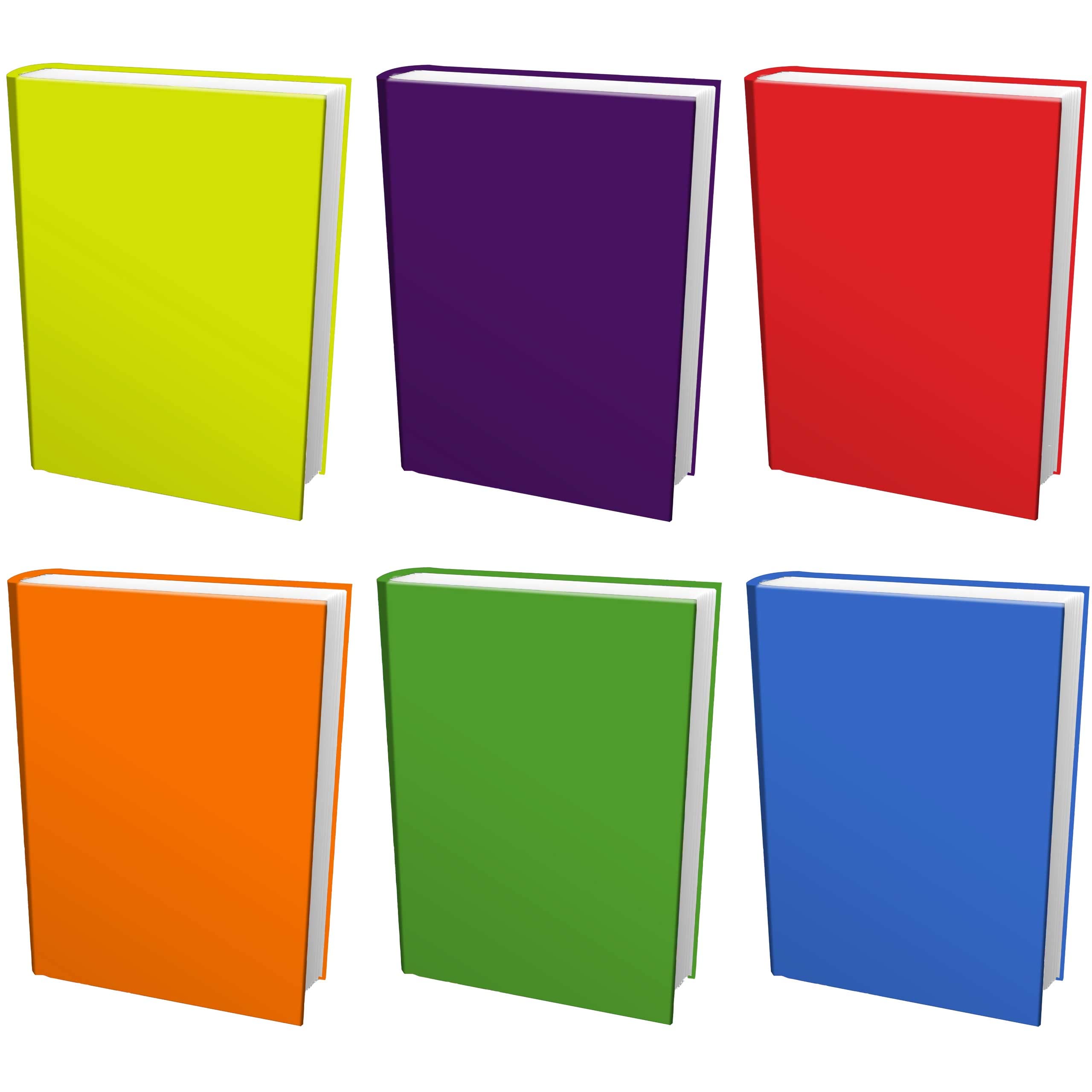 Easy Apply, Reusable Book Covers 6 Pk. Best Jumbo 9x11 Textbook Jackets for Back to School. Stretchable to Fit Most Large Hardcover Books. Perfect Fun, Washable Designs for Girls, Boys, Kids and Teens