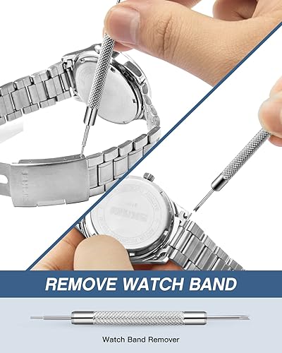 Miniatura 4 de Vastar Watch Repair Kit Watch Repair Tools Professional Spring Bar Tool Set Watch Band Link Pin Tool Set with Carrying Case