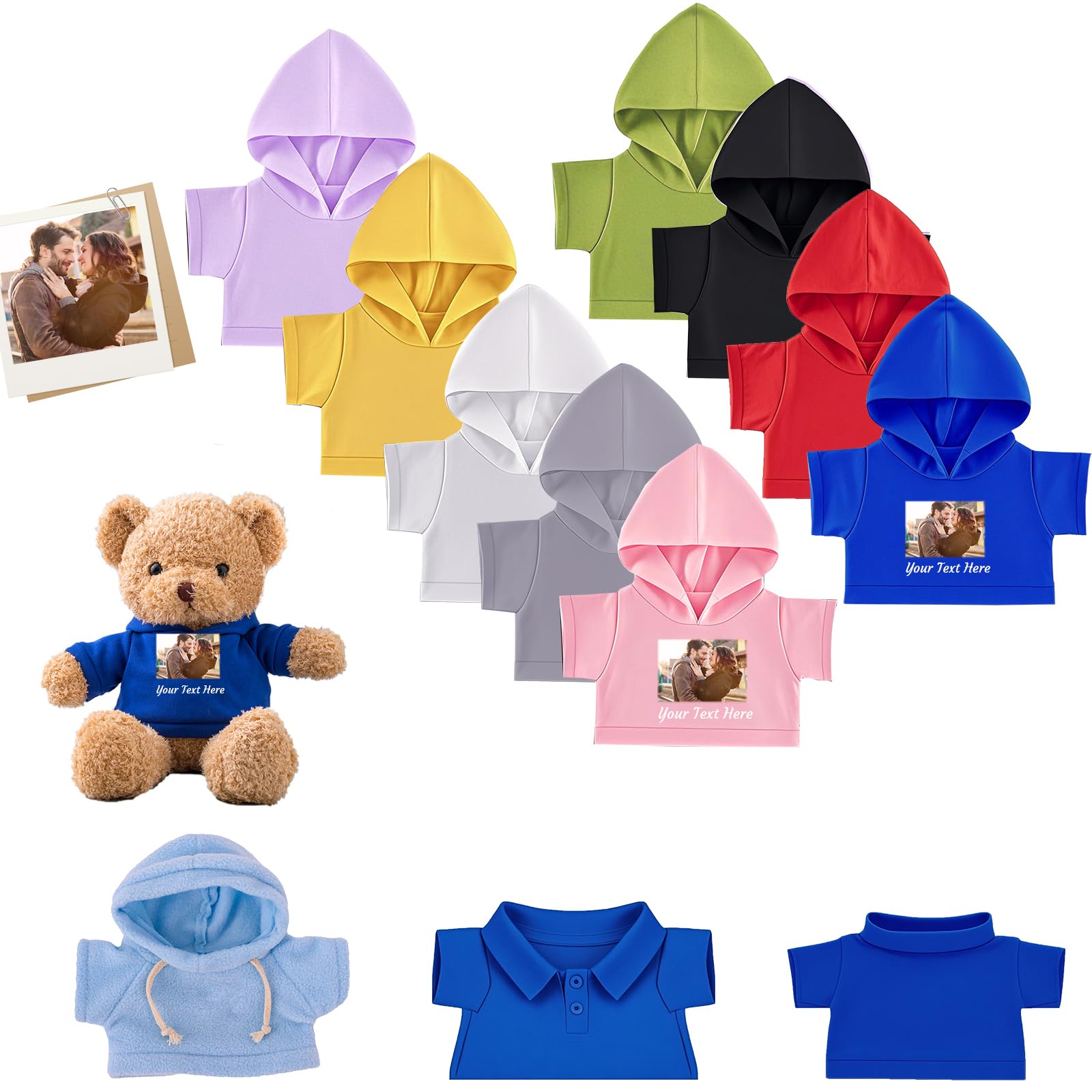 Vêtements Pour Ours En Peluche_5 - Vêtements En Peluche Personnalisés