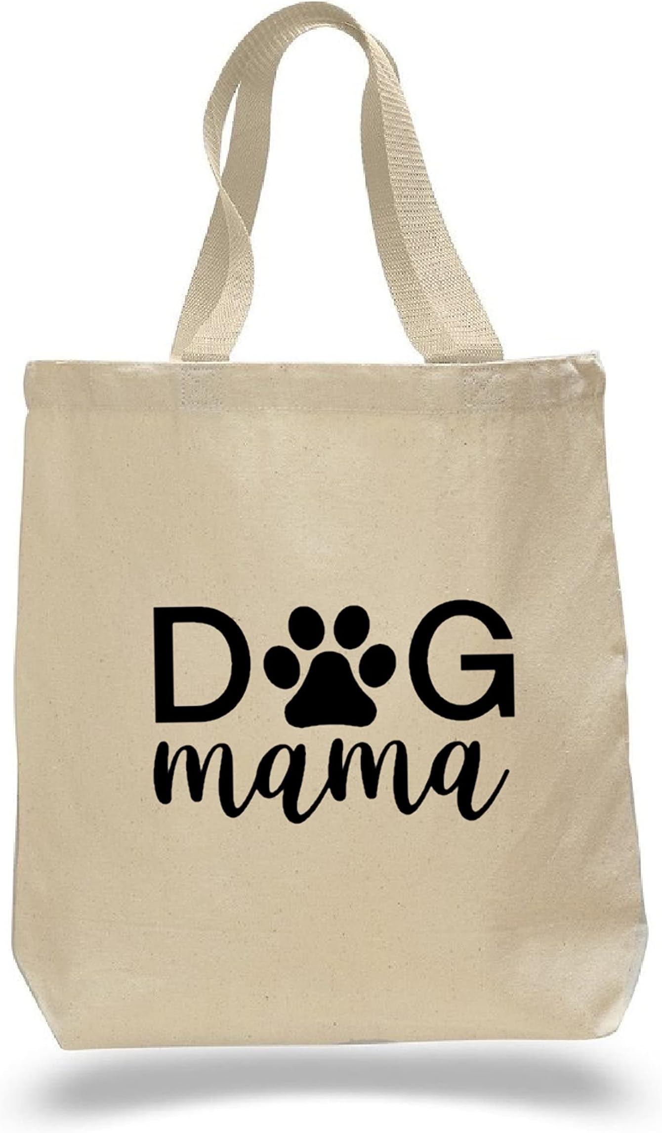 Dog Mom Gift Tote Bag, Dog Lovers Gifts for Women, Great Presents for Dog Lovers, Best Dog Mom Print