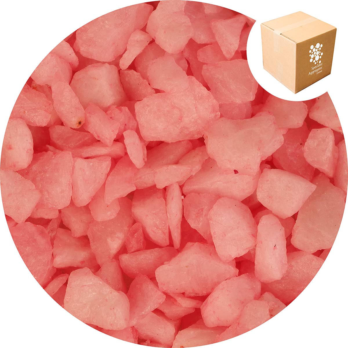 Specialist Aggregates ® - 15kg Aspen - Bermuda - Decorative Gravel/Stones | Weddings | Events | Memorials | Photography | Home | Garden | Vases | Art | Craft | 23 COLOURS | UK Manufacturer