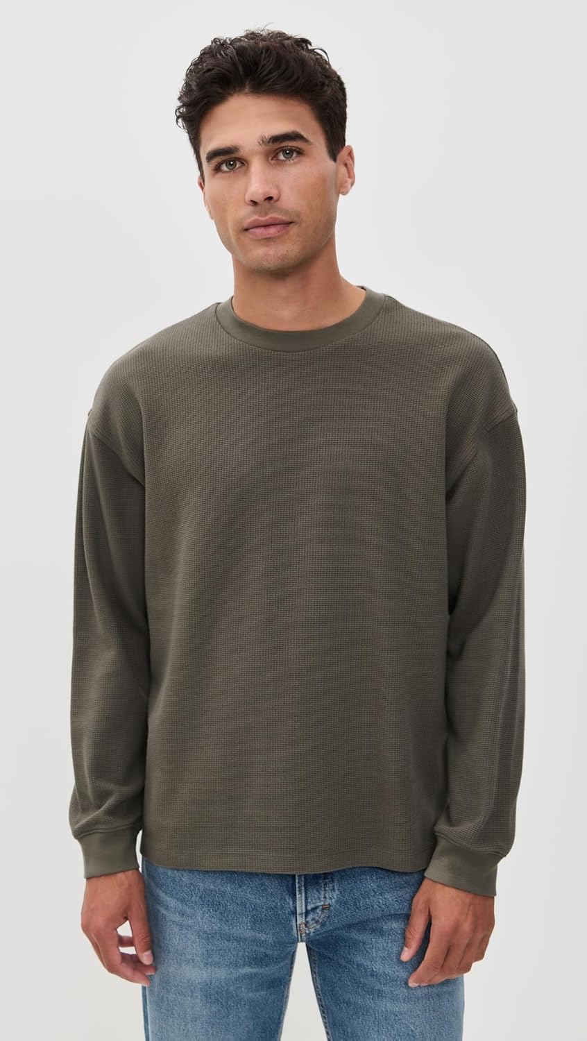 FRAME Men's Waffle Textured Tee - Image 2