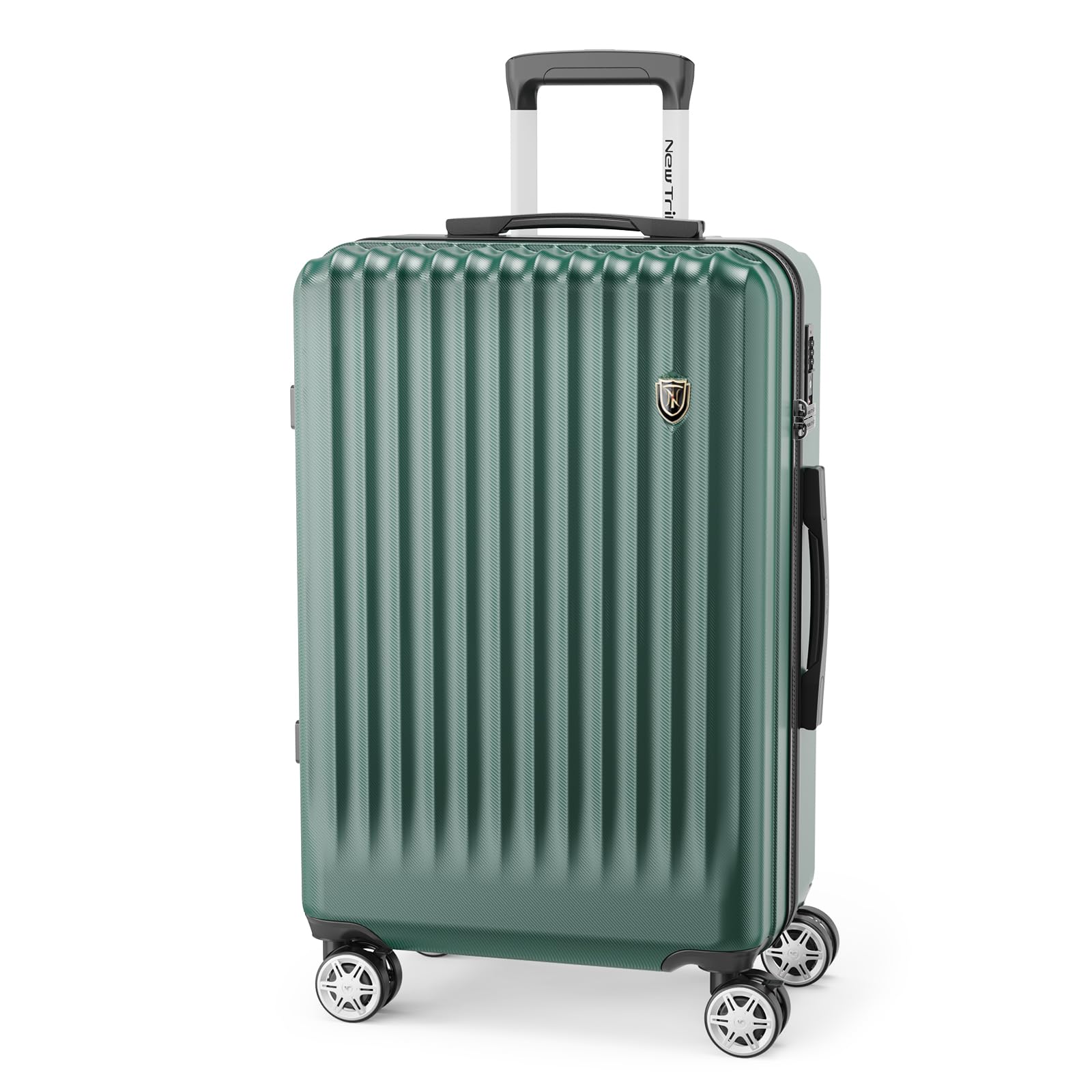 New Trip NT-GB0701 Plus 超軽量スーツケース ストッパー付き 物掛けフック付き S グリーン ニュートリップの商品画像