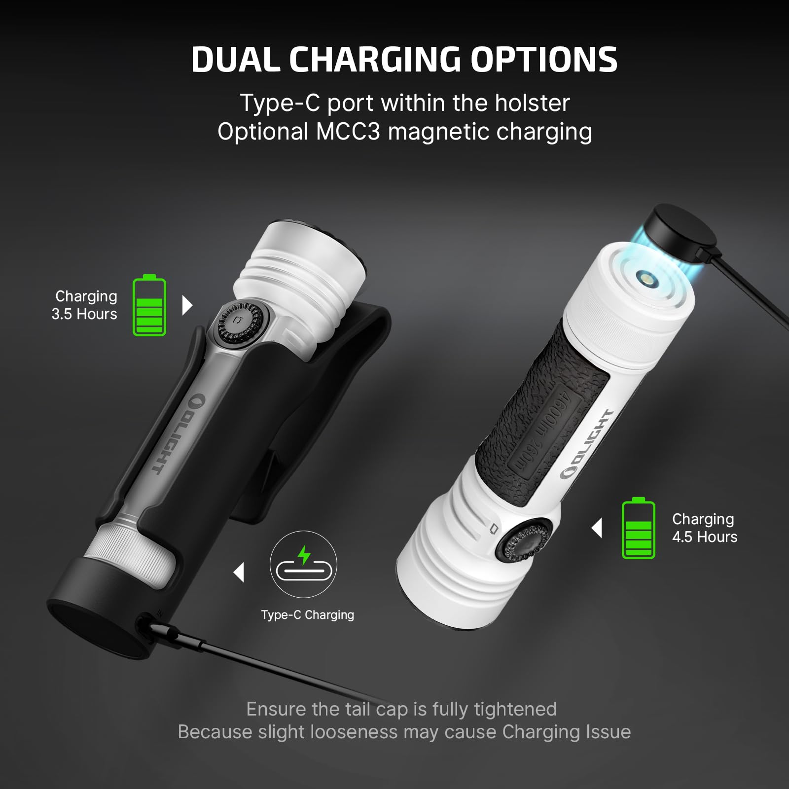 Amazon.co.jp: OLIGHT Seeker 4 Pro充電式懐中電灯、4600