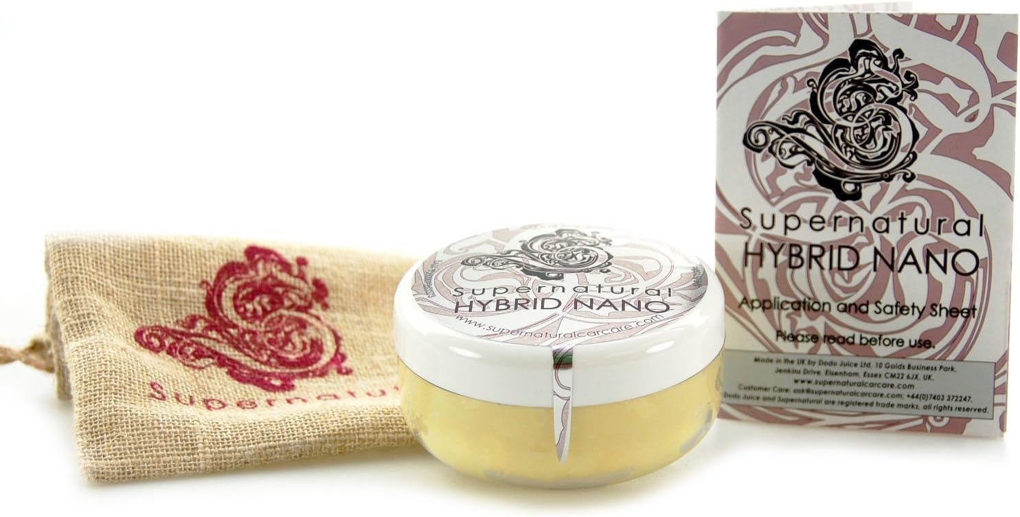 NEW!! 2016 Dodo Juice Supernatural **NANO** Hybrid Car Wax Paste