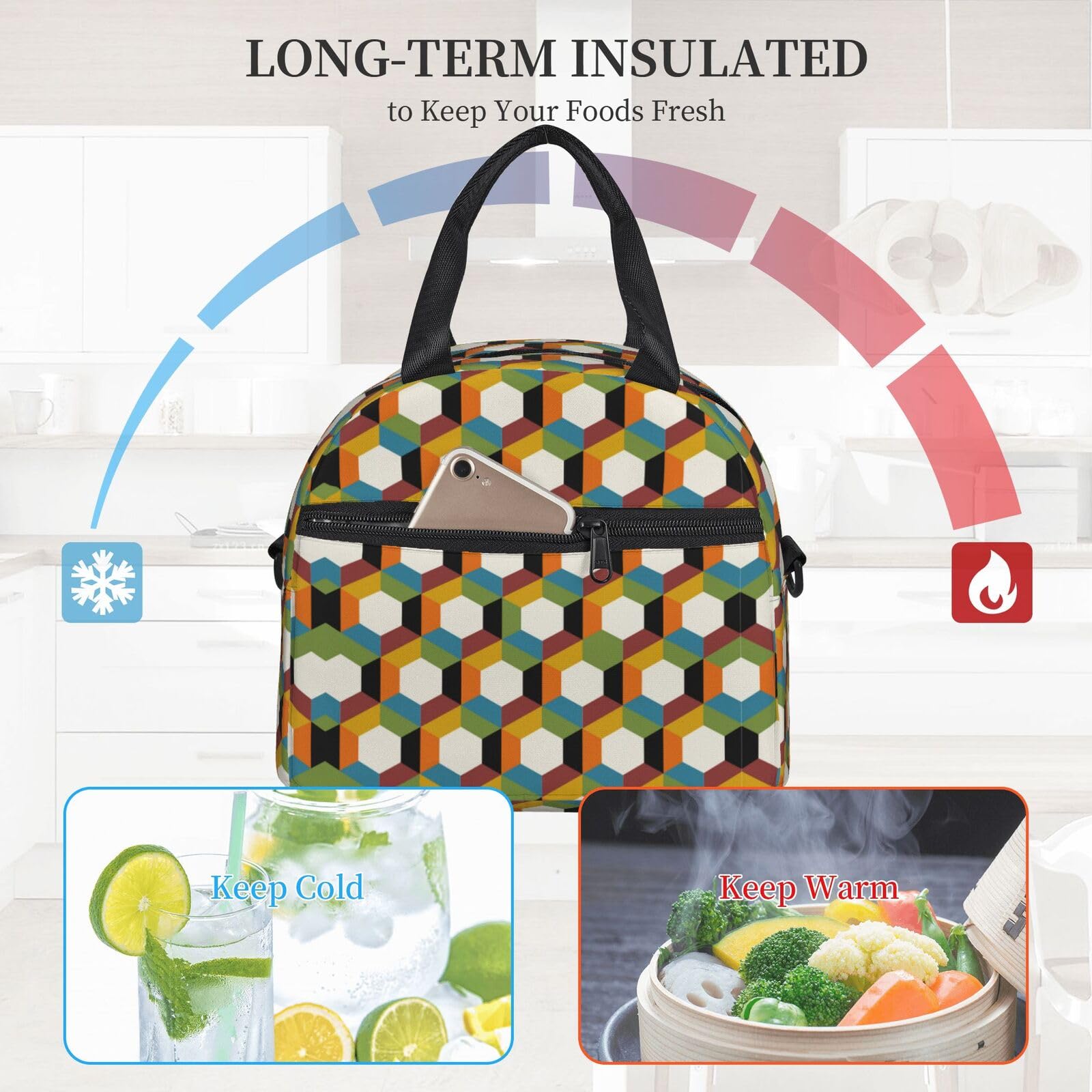 Shining Overlook - Borsa termica per il pranzo, per adulti, uomini