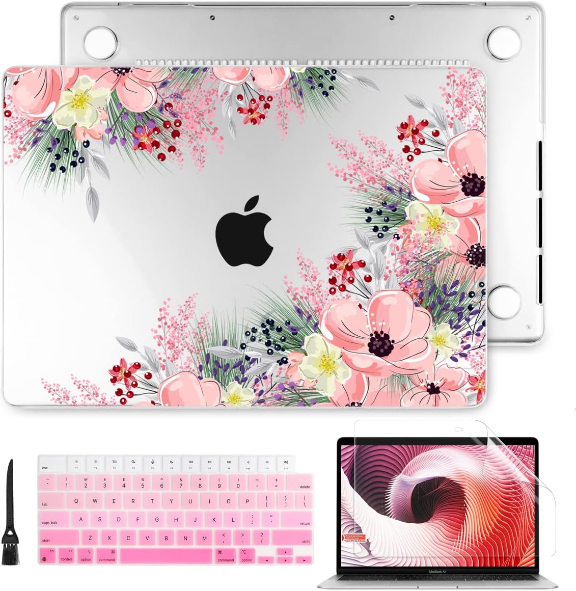 Amazon.com: TWOLSKOO Compatible with M4 MacBook Pro 14 inch Case 2024 ...