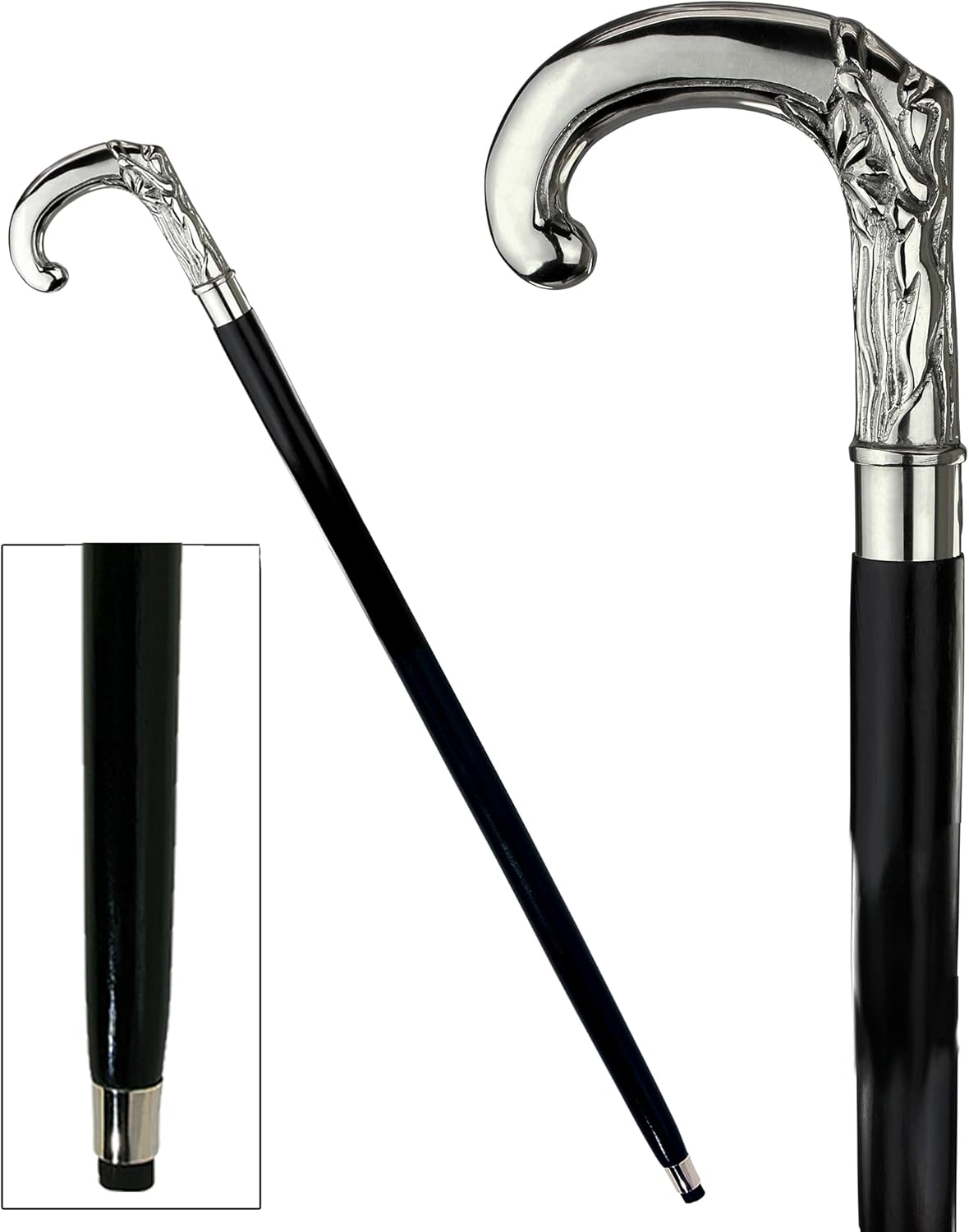 Design Toscano Empress Collection: Eve in Eden Solid Hardwood Walking Stick, Cherry : Clothing, Shoes & Jewelry