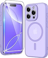 Vista 305 de FNTCASE Funda para iPhone 15 Plus: Fundas magnéticas transparentes para teléfono con protector de pantalla compatible con Magsafe Slim Anti