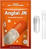 Size 0 Gelatin Capsules Empty Pill Gel Caps Pure Bovine Clear (100 Count) Gluten Free, Non-GMO, Halal Certified Filling Kit with 2 Spoons for DIY Your Own Supplements